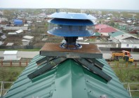 Электросирена на скатной крыше, г. Карпинск