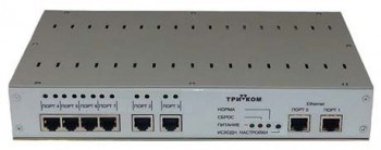 Шлюз IP-ТЧ (FXO, FXS, E1) шасси на 6 модулей - Дельта-Сервис Екатеринбург